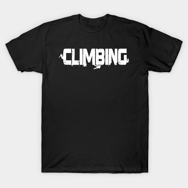 climbing people T-Shirt by TheGloriousJoey